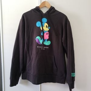 NEFF, Disney Collection, Mickey Mouse Graphic, Medium, Sweatshirt with H…